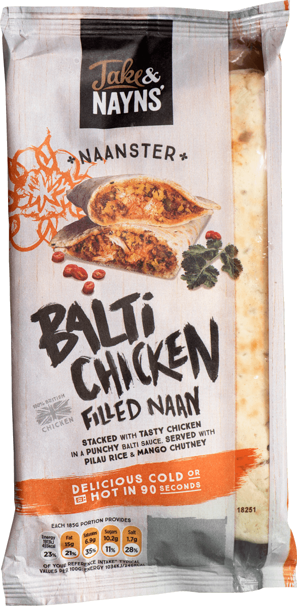 Balti Chicken Naanster