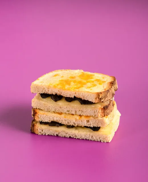 Truffle Mushroom and Emmental Toastie